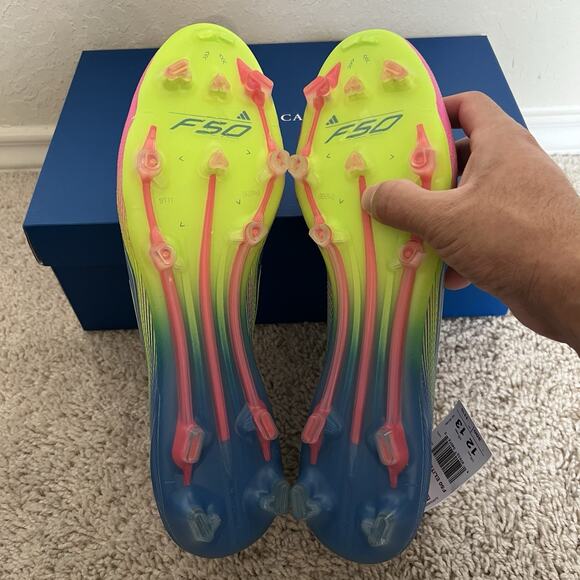 Adidas F50 Elite Laceless FG ‘Celestial Victory Pack’ IE1213 Men’s Size 12 New - Picture 8 of 9